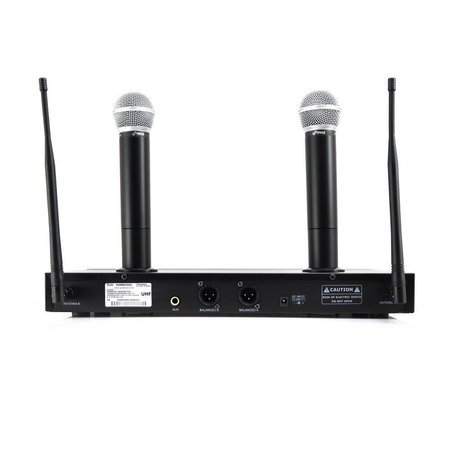 Pyle Uhf Wireless Microphone System PDWM2560